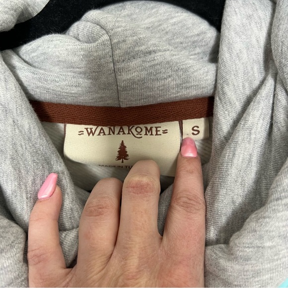 Wanakome Selene Pullover Cowl Neck Hoodie Size Small - Picture 6 of 14